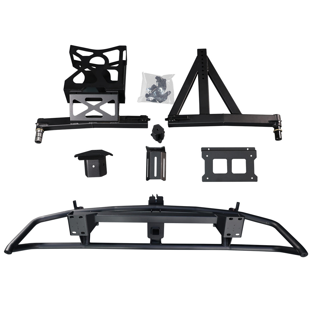 Porsche Cayenne 957 Dual-Axle Rear Bumper(07-10)