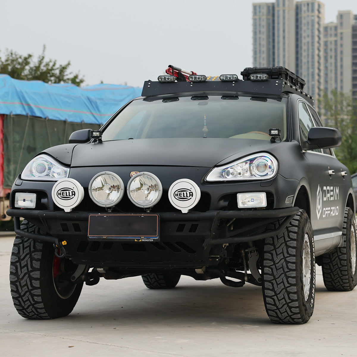 Porsche Cayenne 957 High-Clearance Front Bumper (07-10)