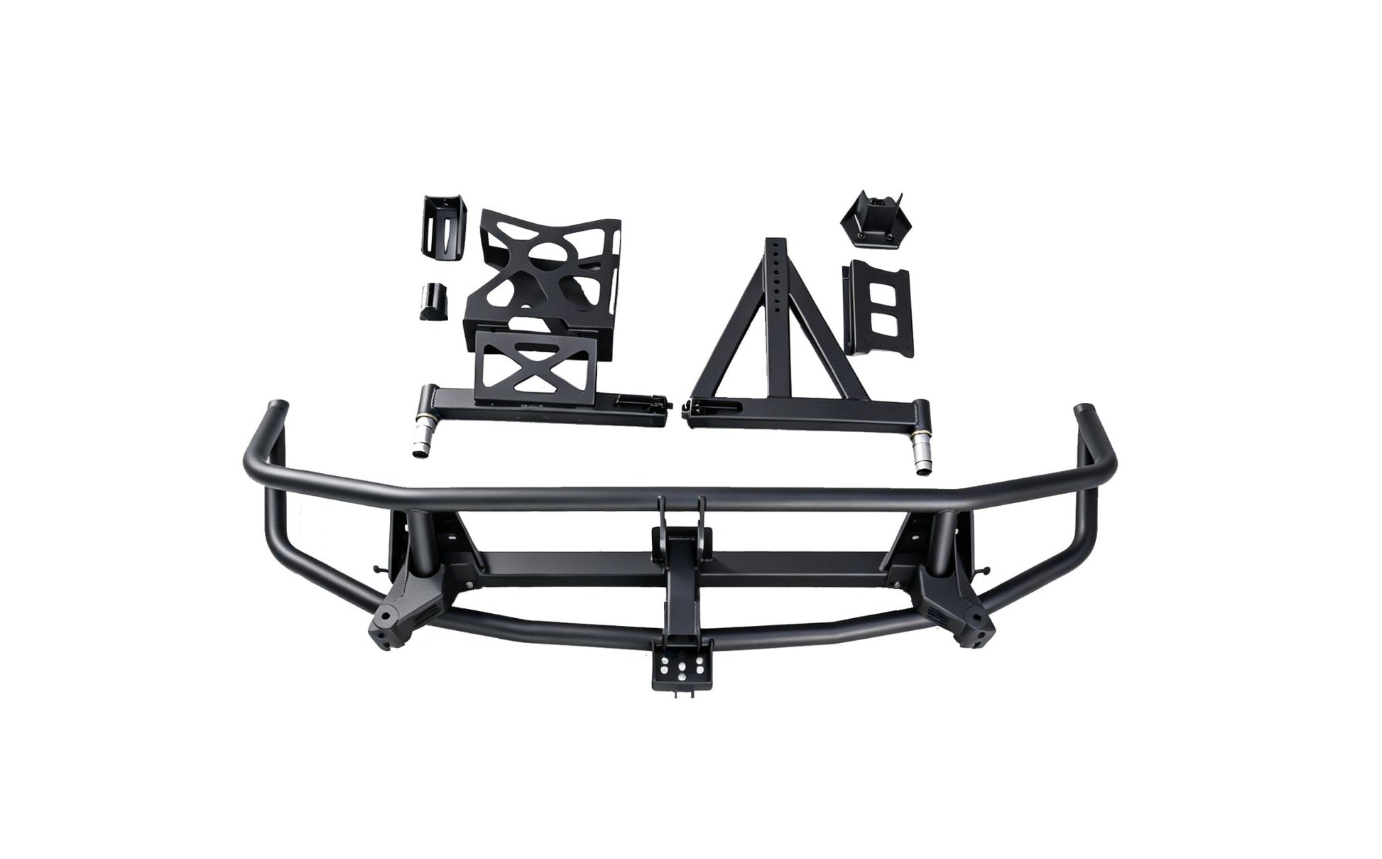 Dual Swingout Rear Bumper for Porsche Cayenne 957 (2008-2010) - OverlandtrekRear BumperOverlandtrekDual Swingout Rear Bumper for Porsche Cayenne 957 (2008-2010)