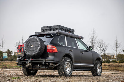 Dual Swingout Rear Bumper for Porsche Cayenne 957 (2008-2010) - OverlandtrekRear BumperOverlandtrekDual Swingout Rear Bumper for Porsche Cayenne 957 (2008-2010)