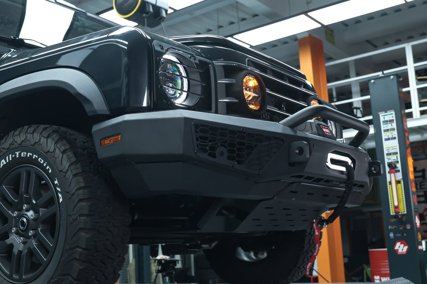 Ineos Grenadier Bull Bar Front Bumper with Front Underbody Protection (2023+) - OverlandtrekFront BumperOverlandtrekOT-GRN-FB-UBPIneos Grenadier Bull Bar Front Bumper with Front Underbody Protection (2023+)