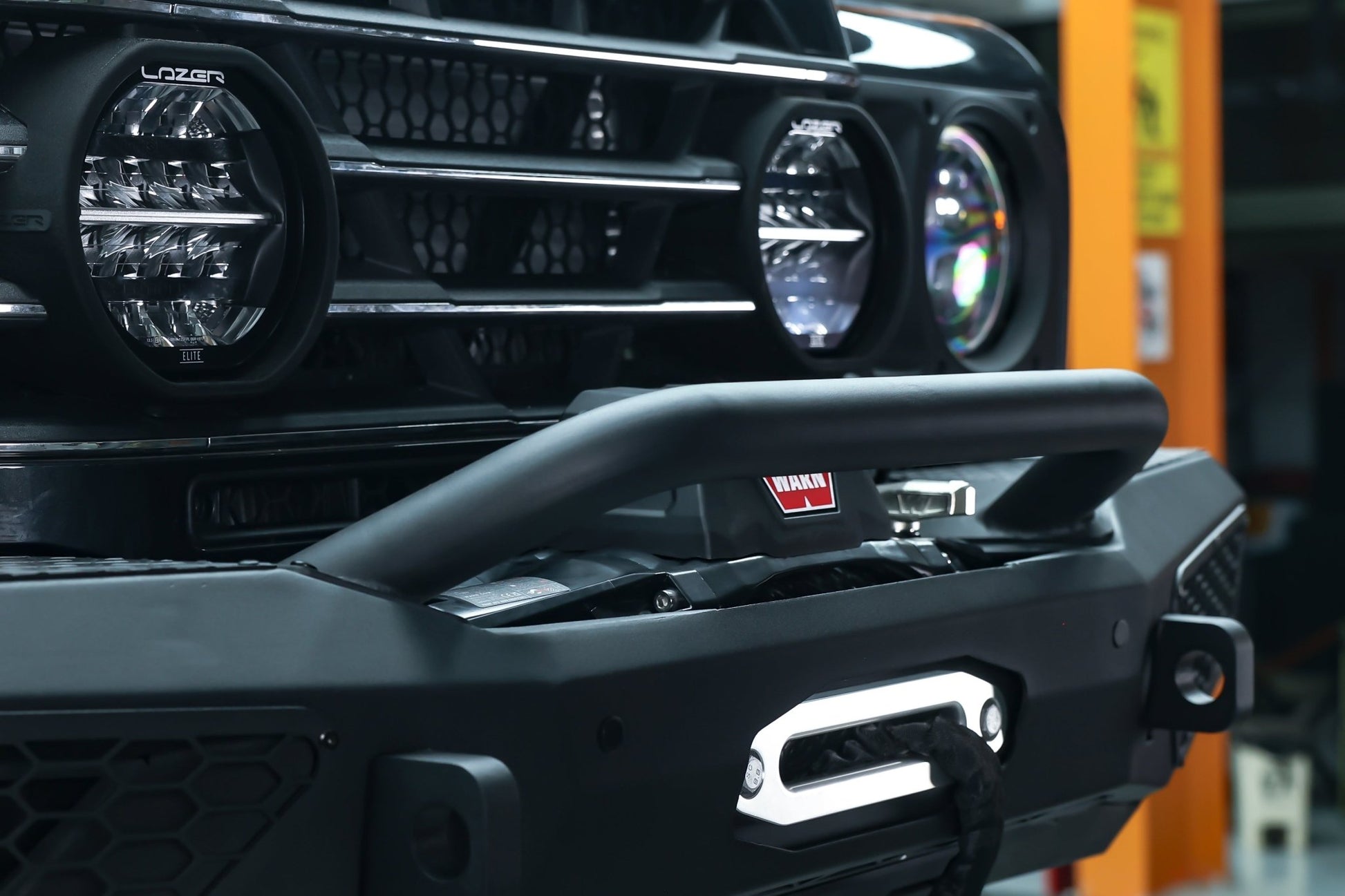 Ineos Grenadier Bull Bar Front Bumper with Front Underbody Protection (2023+) - OverlandtrekFront BumperOverlandtrekOT-GRN-FB-UBPIneos Grenadier Bull Bar Front Bumper with Front Underbody Protection (2023+)
