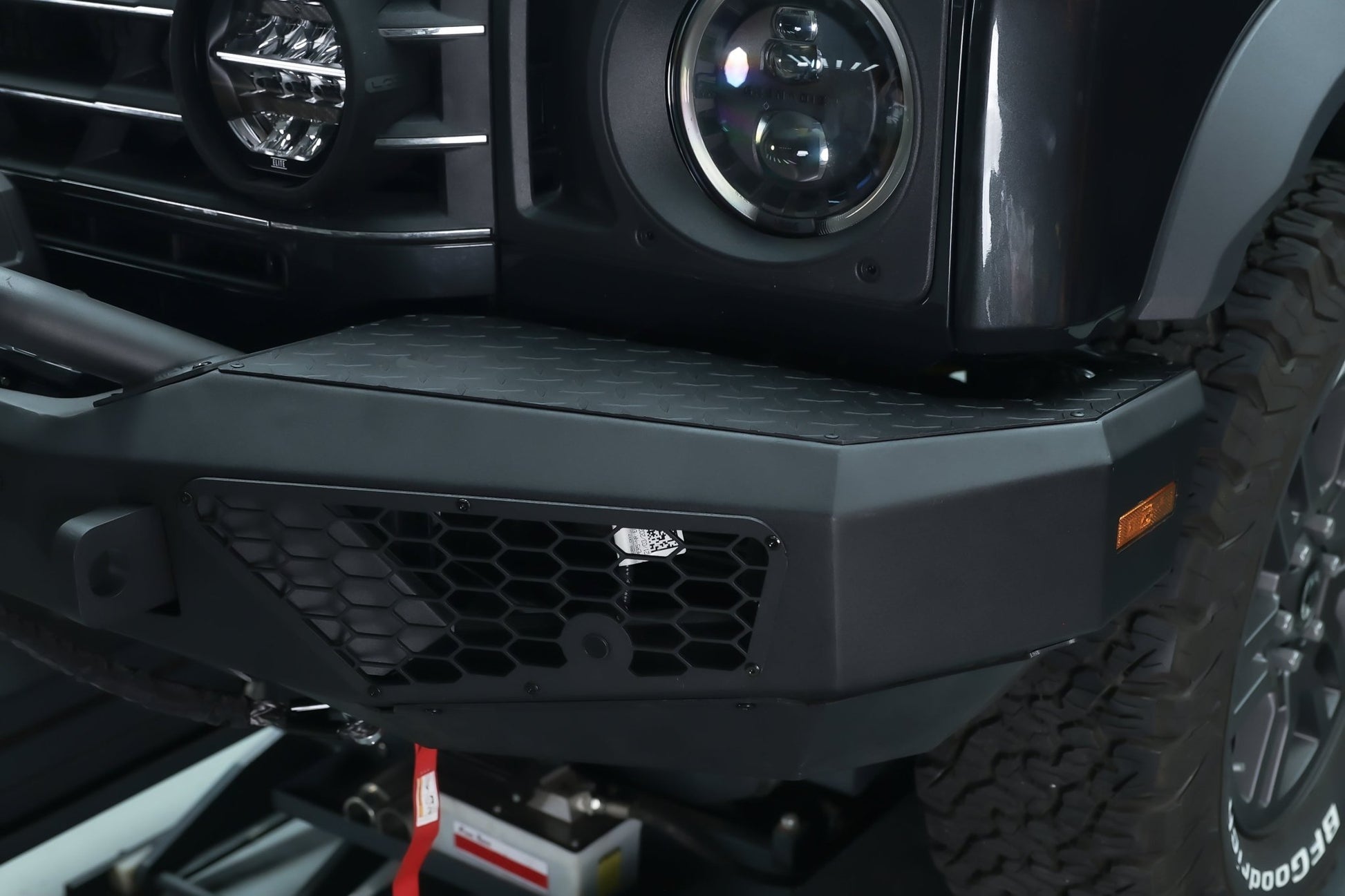 Ineos Grenadier Bull Bar Front Bumper with Front Underbody Protection (2023+) - OverlandtrekFront BumperOverlandtrekOT-GRN-FB-UBPIneos Grenadier Bull Bar Front Bumper with Front Underbody Protection (2023+)
