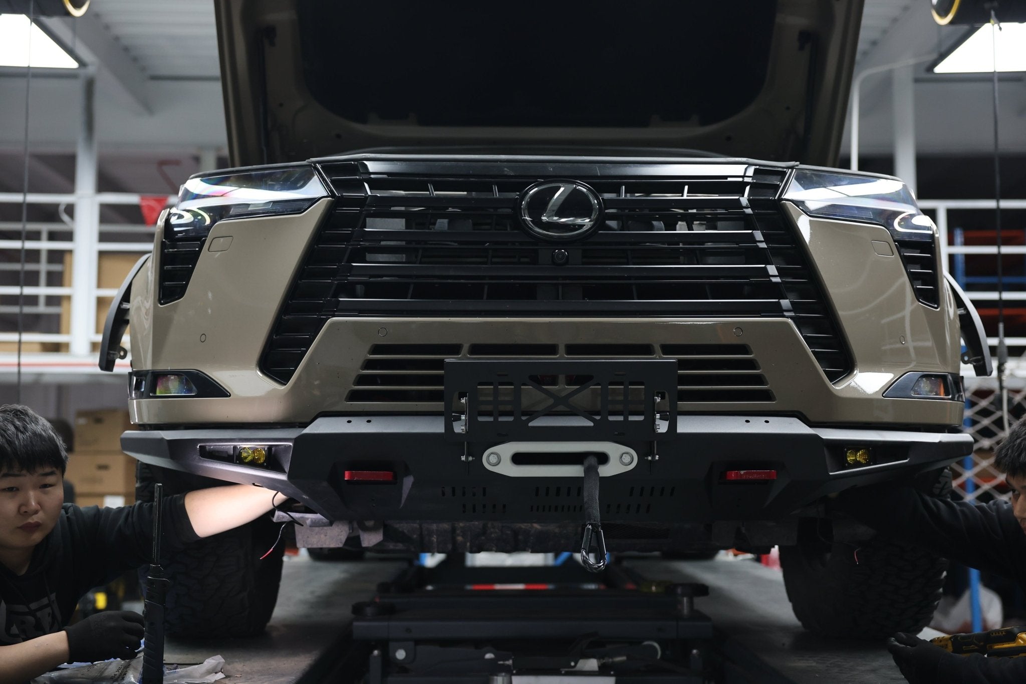 Lexus GX550 Front Bumper | Winch Ready Off-Road – Overlandtrek