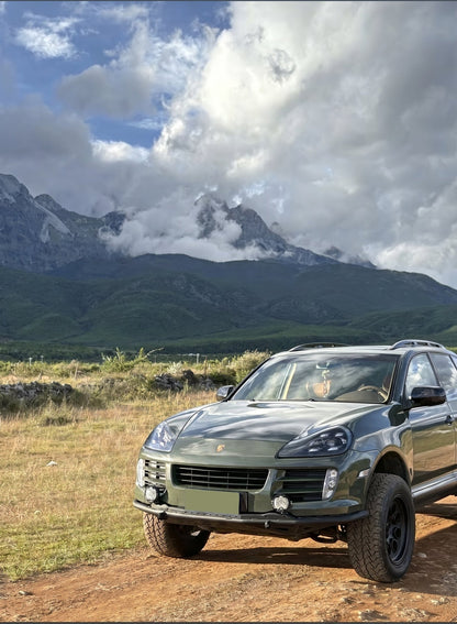 Porsche Cayenne 957 Bull Bar Front Bumper (2008–2010) - OverlandtrekFront BumperOverlandtrekOT-C957-FB-BBPorsche Cayenne 957 Bull Bar Front Bumper (2008–2010)