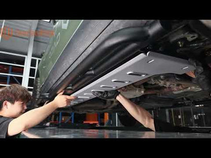Kit de plaques de protection en aluminium pour VW Touareg générations 1 et 1.5 – Kit complet (2002–2010)