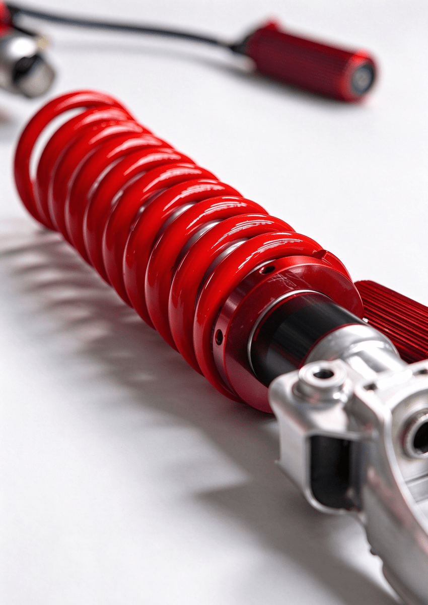 Porsche Cayenne 955/957 & VW Touareg Gen 1/1.5 Nitrogen Coilovers – 9-Step Adjustable (2002–2010) - OverlandtrekLift Suspension SystemOverlandtrekOT-UNI-LK-COILPorsche Cayenne 955 (2002–2007)54SiCr6 high-tensile coil spring on Cayenne and Touareg front coilover