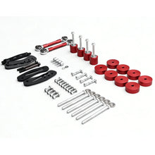 VW Touareg 2-Inch Lift Kit (2002–2010) - OverlandtrekLift Suspension SystemOverlandtrekOT-UNI-LK-2IN-1RedPorsche Cayenne 955/957 & VW Touareg 2-inch lift kit (2002–2010) — full kit component layout